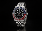 Rolex Luxury GMT Style Stainless Steel Automatic Watch