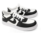Men Black Rexine Casual Sneakers Size 39-44