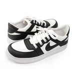 Men Black Rexine Casual Sneakers Size 39-44