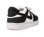 Men Black Rexine Casual Sneakers Size 39-44