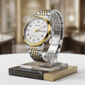 Jemsoun Classic Heritage: Two-Tone Luxury Watch (Automatic, Sapphire, Day-Date)